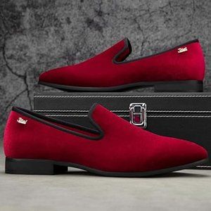 JITAI Luxury Men Velvet Loafers Shoes